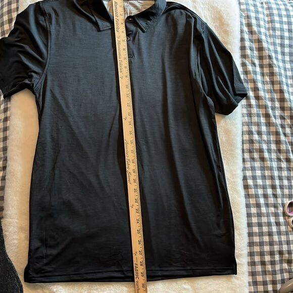 New! BKE Kezar Performance Polo Shirt Black Size Large NWT - Picture 12 of 13
